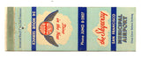 Skyway Wing Room, Minucipal Airport, San Francisco, CA [Matchbook Cover]