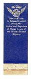 Skyway Wing Room, Minucipal Airport, San Francisco, CA [Matchbook Cover]