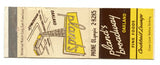 Pland's Broadway, Oakland, CA [Matchbook Cover]