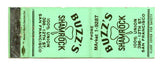 Buzz's Shamrock, San Francisco, CA [Matchbook Cover]