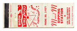 M and M Dipping Station, San Francisco, CA [Matchbook Cover]