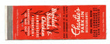 Charlie's Park-In Restaurants, San Francisco, CA [Matchbook Cover]