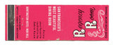 Regency Room, San Francisco, CA [Matchbook Cover]