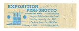 Sil Oliva's Exposition Fish Grotto, San Francisco, CA [Matchbook Cover]