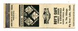 Roy's Cafe, Big Bear Lake, CA [Matchbook Cover]
