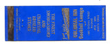 Colonial Inn Cocktail Lounge, Santa Cruz, CA [Matchbook Cover]