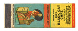 Bill's Black Cat Cafe, Maywood, CA [Matchbook Cover]