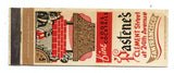 Pastene's, San Francisco, CA [Matchbook Cover]