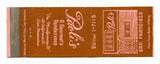 Paoli's Restaurant, San Francisco, CA [Matchbook Cover]