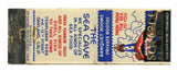 Sea Cave Restaurant, Oakland, CA [Matchbook Cover]