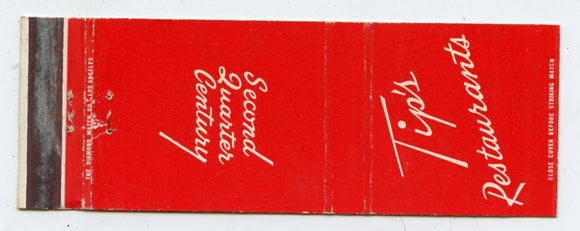 Tip's Restaurants [Matchbook Cover]