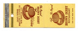 Original Brown Derby on Wilshire, Los Angeles, CA [Matchbook Cover]