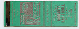 Moriarty Bar & Grill, New York City, NY [Matchbook Cover]