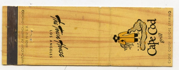 Town House Hotel, Los Angeles, CA [Matchbook Cover]