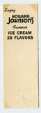 Howard Johnson's Motor Lodges [Matchbook Cover]