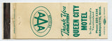 Queen City Motel, Marquette, MI [Matchbook Cover]