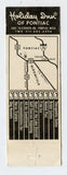 Pontiac Holiday Inn, Pontiac, MI [Matchbook Cover]