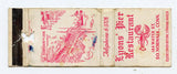 Lyons' Pier Restaurant, S. Norwalk, CT [Matchbook Cover]