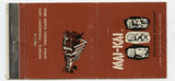 Mai-Kai Polynesian Restaurant, Fort Lauderdale, FL [Matchbook Cover]