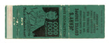 Jerry's Coffee Shoppe, Hollywood, FL Matchbook Cover
