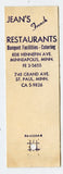 Anthony Hotel, Minneapolis, MN Matchbook Cover