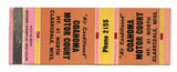 Coahoma Motor Court, Clarksdale, MS Matchbook Cover