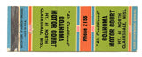 Coahoma Motor Court, Clarksdale, MS Matchbook Cover
