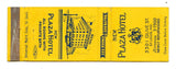 Plaza Hotel, St. Louis, MO  Matchbook Cover