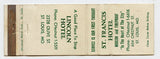 Lincoln Hotel, St. Louis, MO Matchbook Cover
