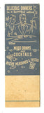 Raleigh House, Clayton, MO Matchbook Cover