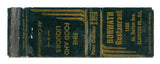 Horwath Restaurant, Elmwood Park, IL Matchbook Cover