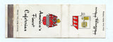 Holloway House Cafeterias Matchbook Cover