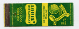 Louis' Restaurant, Niagara Falls, NY Matchbook Cover