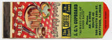 J. C.'s Cupboard, Mattoon, IL Matchbook Cover
