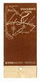 Stockmen's Hotel, Elko, NV Matchbook Cover