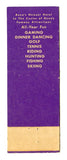 Mapes Hotel, Reno, NV Matchbook Cover