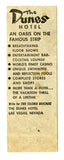Dunes Hotel, Las Vegas, NV Matchbook Cover