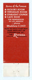 Riviera Hotel, Las Vegas, NV Matchbook Cover