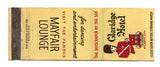 Claridge Hotel, Atlantic City, NJ Matchbook Cover