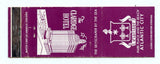 Claridge Hotel, Atlantic City, NJ Matchbook Cover