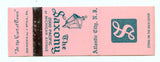 Saxony Hotel, Atlantic City, NJ Matchbook Cover