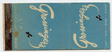 Grossinger's Hotels Matchbook Cover