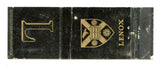 Lenox Hotel, Boston, MA Matchbook Cover