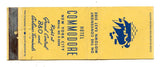 Commodore Hotel, New York, NY Matchbook Cover