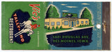 Tally-Ho Restaurant, Des Moines, IA Matchbook Cover