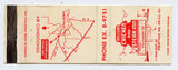 Chicken and Steak Inn, Shelbyville, IN Matchbook Cover