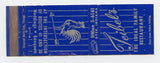 Teibel's Restaurant, Dyer, IN Matchbook Cover