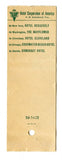 Roosevelt Hotel, New York, NY Matchbook Cover