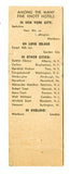 Garden City Hotel, Garden City, NY Matchbook Cover