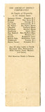 American Hotels Corporation Matchbook Cover